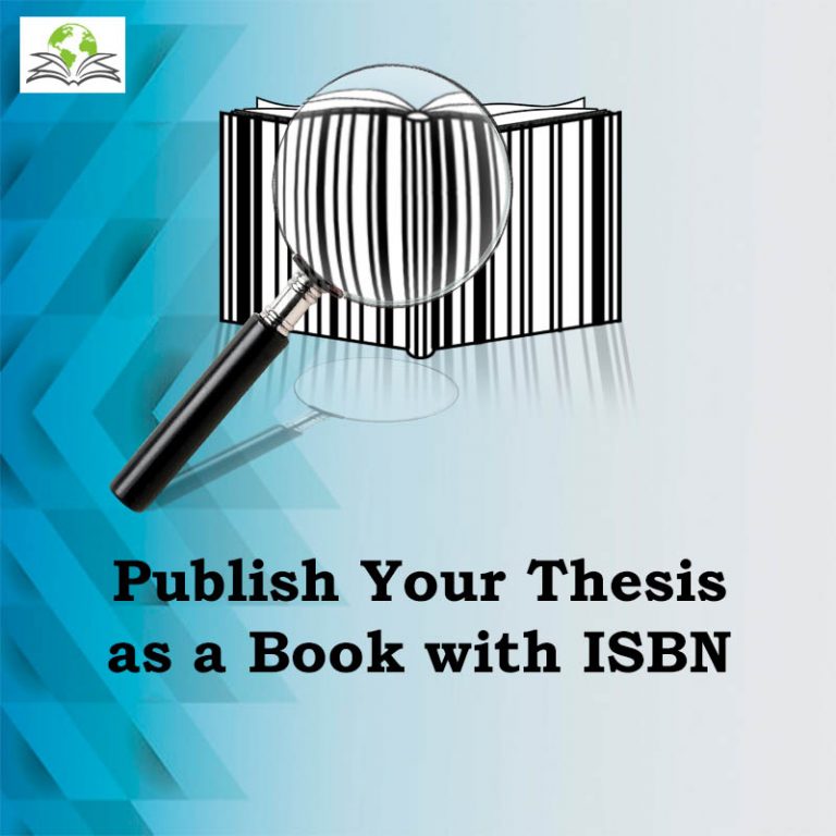 how to publish a thesis as book